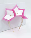 BALMAIN (pink w- white) - FORD MILLINERY