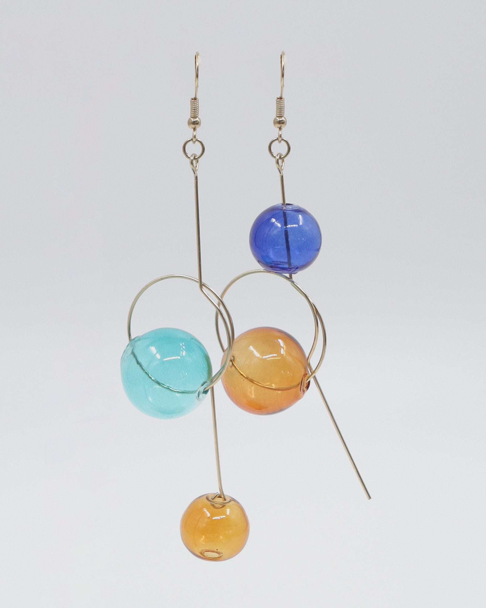 BERYL (orange & blue) - FORD MILLINERY
