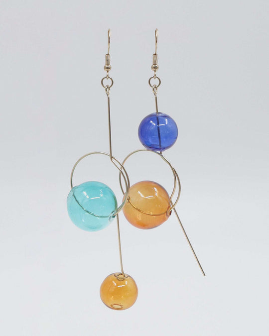 BERYL (orange & blue) - FORD MILLINERY
