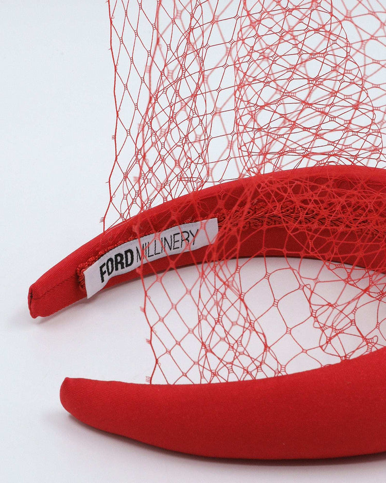 BLACK WIDOW (red) - FORD MILLINERY