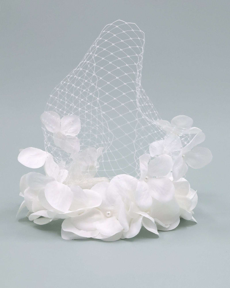 BUTTERFLY KISSES Bridal White - FORD MILLINERY