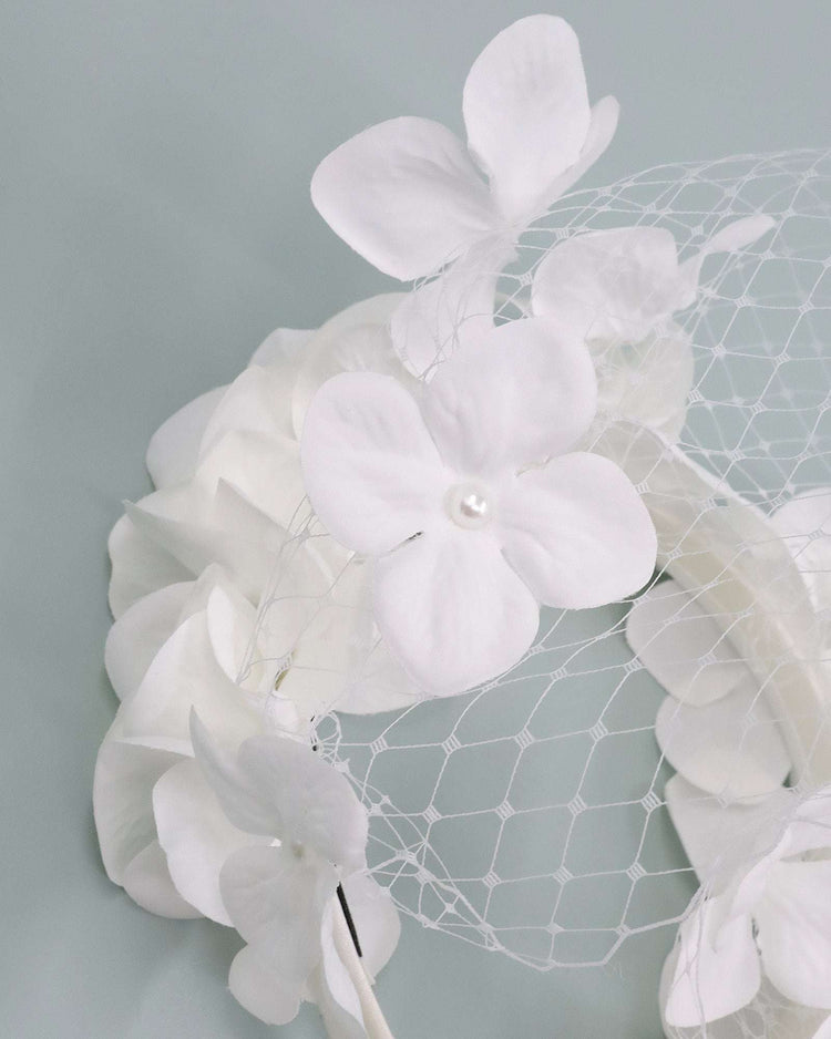 BUTTERFLY KISSES Bridal White - FORD MILLINERY