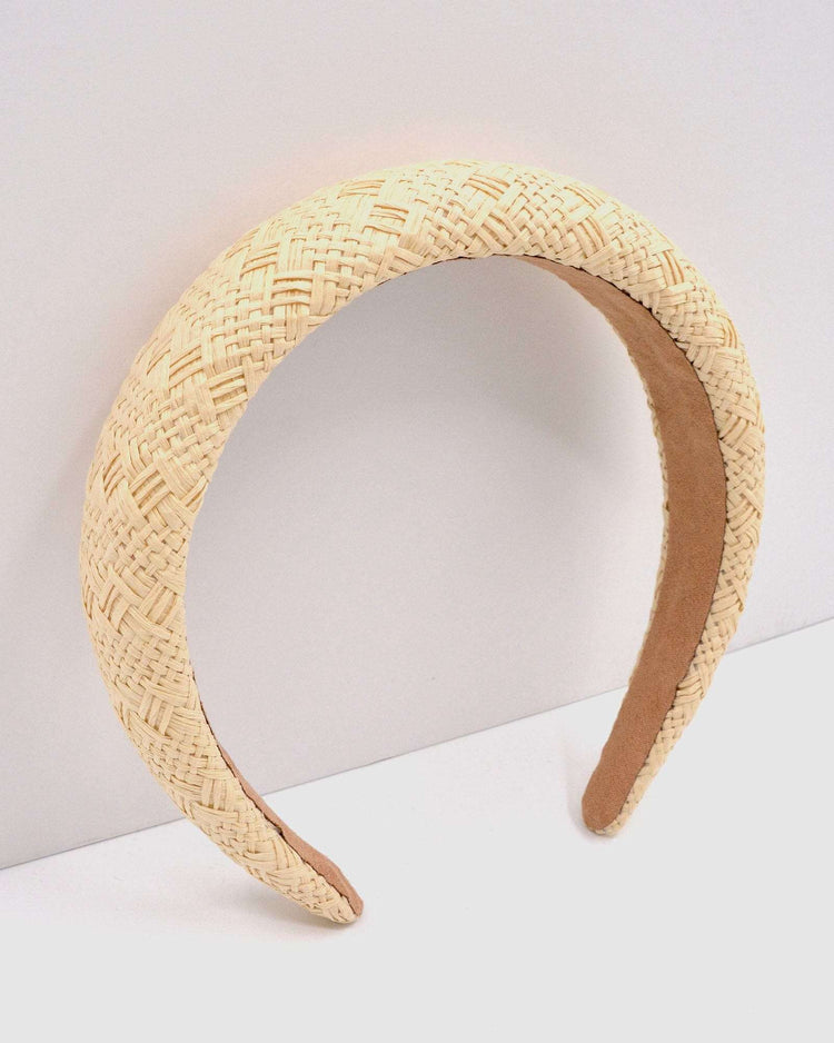 COMO Padded (natural) - FORD MILLINERY