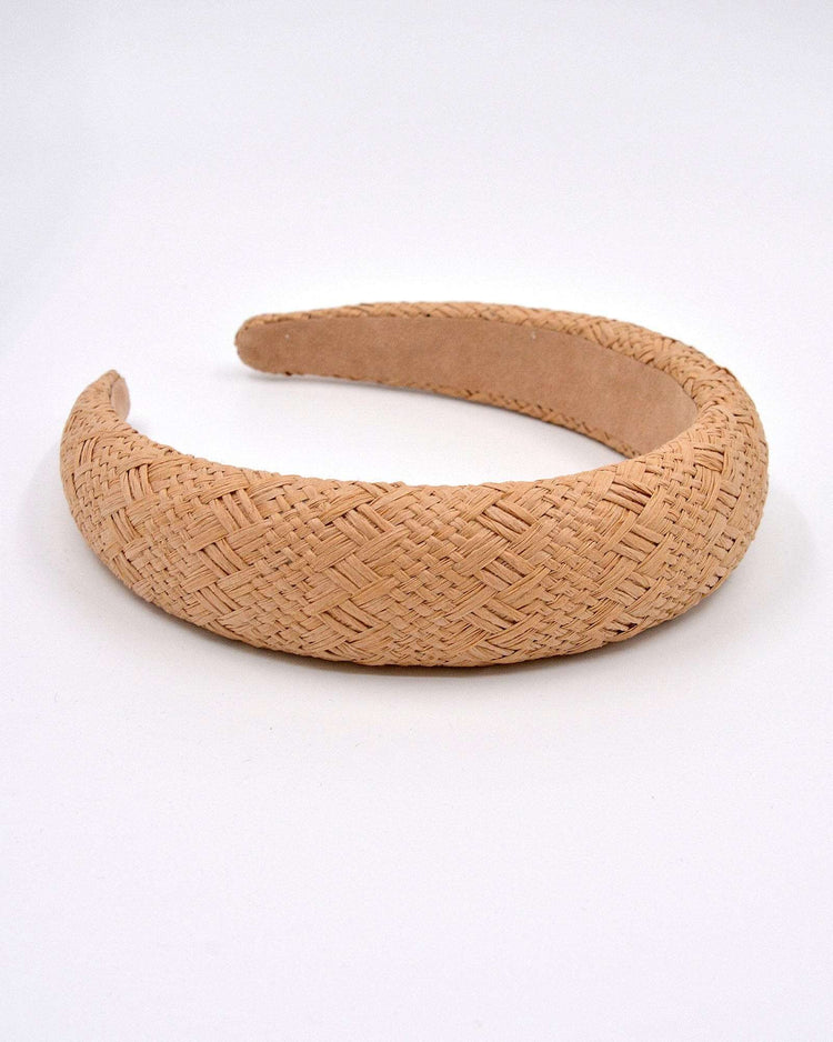 COMO Padded (tan) - FORD MILLINERY
