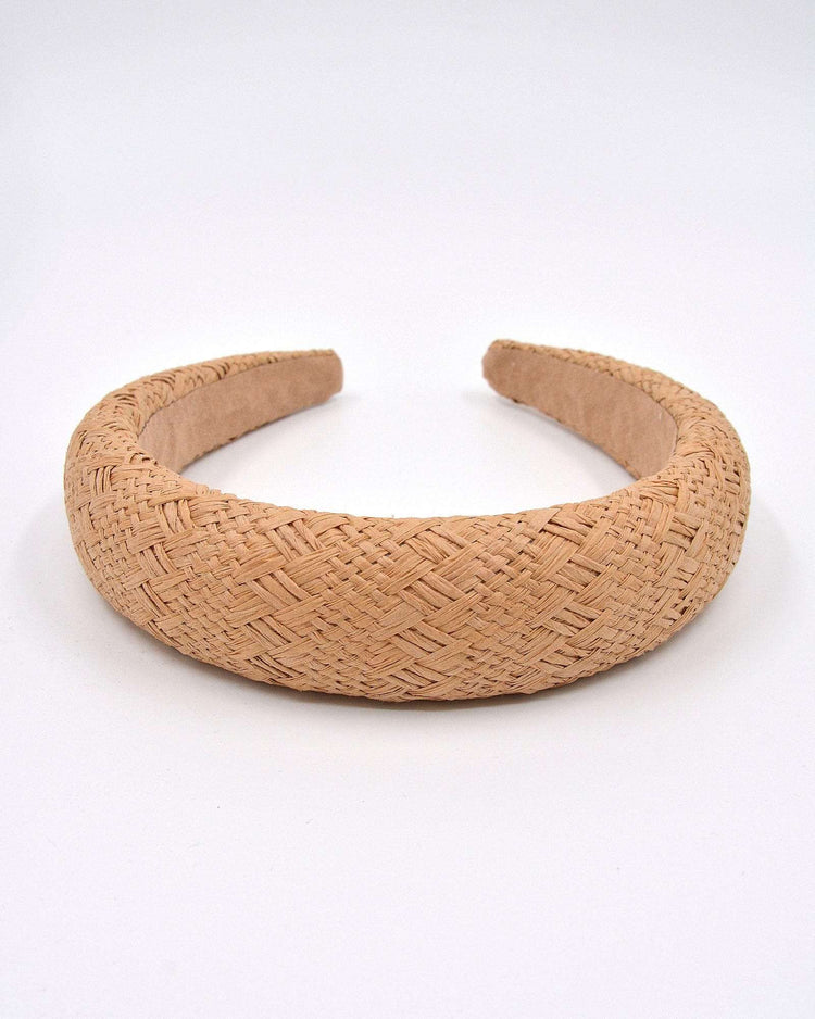 COMO Padded (tan) - FORD MILLINERY
