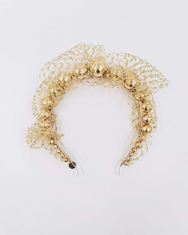 CAMILLA (gold) - FORD MILLINERY