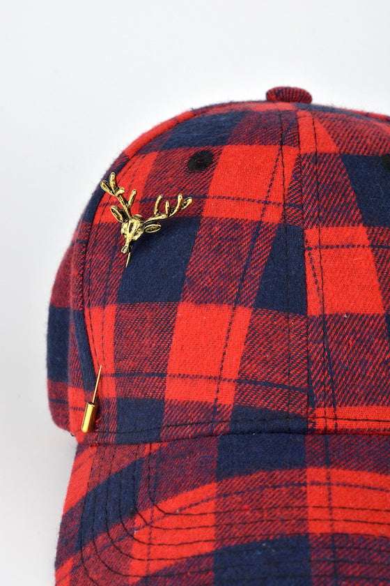 HUNTER (red-navy) - FORD MILLINERY