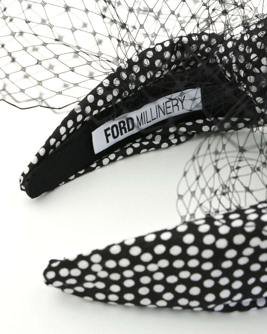 EZRA (black spot) - FORD MILLINERY