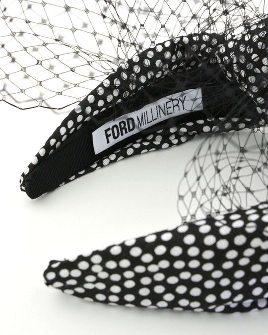 EZRA (black spot) - FORD MILLINERY