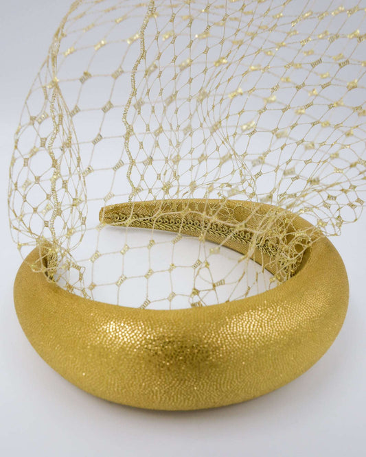 BLACK WIDOW (light gold) - FORD MILLINERY