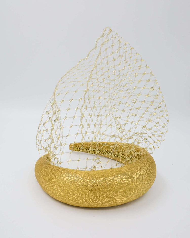 BLACK WIDOW (light gold) - FORD MILLINERY