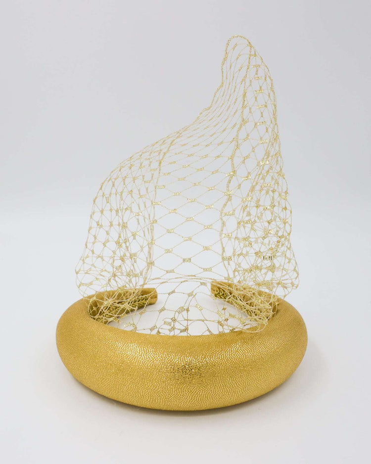 BLACK WIDOW (light gold) - FORD MILLINERY