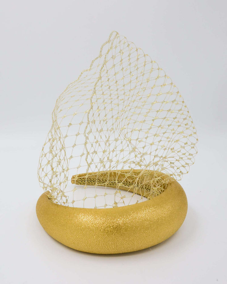 BLACK WIDOW (light gold) - FORD MILLINERY