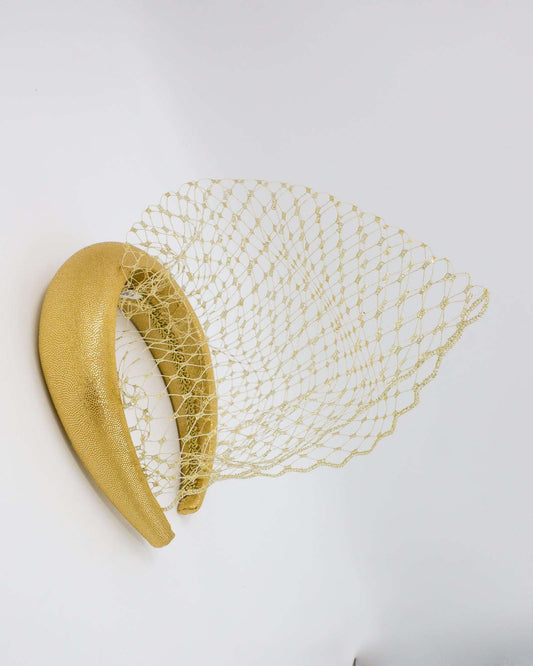 BLACK WIDOW (light gold) - FORD MILLINERY