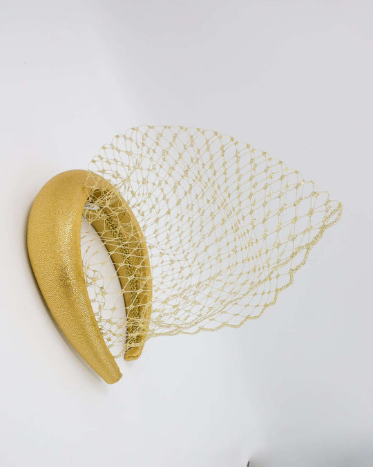 BLACK WIDOW (light gold) - FORD MILLINERY