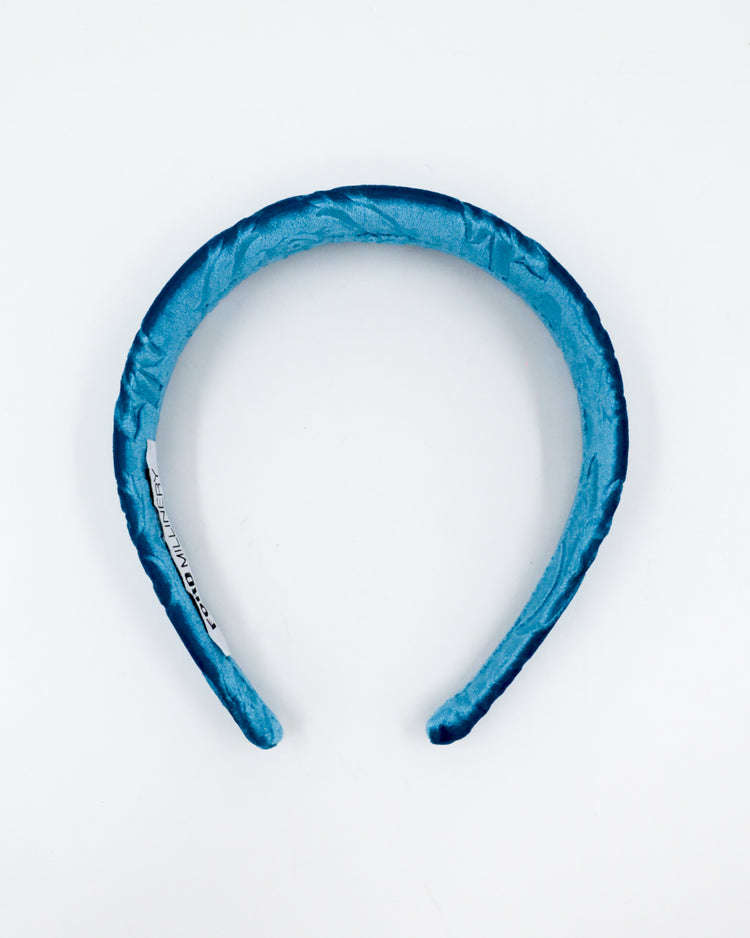 DERINYA Flat Headband (blue lagoon)