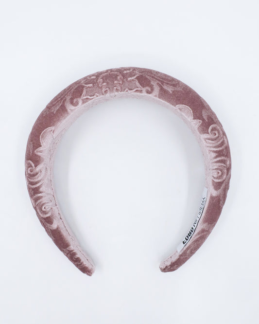 DERINYA Padded Headband (ash lilac)