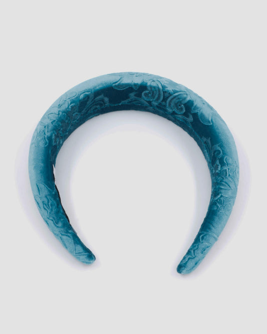 DERINYA Padded Headband (blue lagoon)