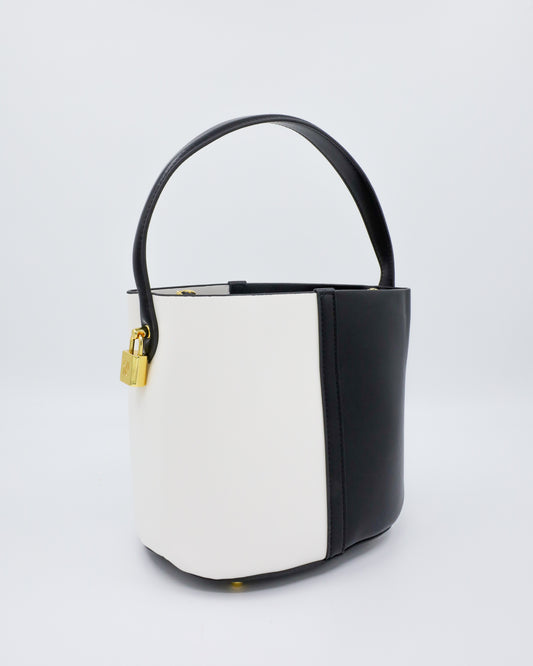 LANA BAG (black and white) - FORD MILLINERY