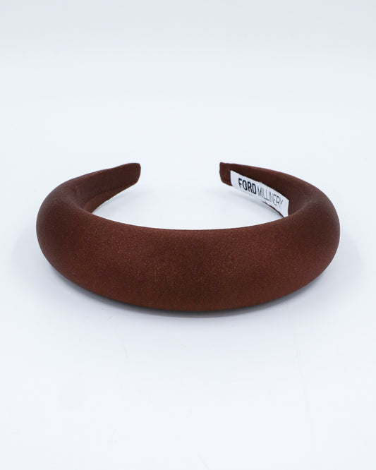 MONICA Headband (chocolate brown)