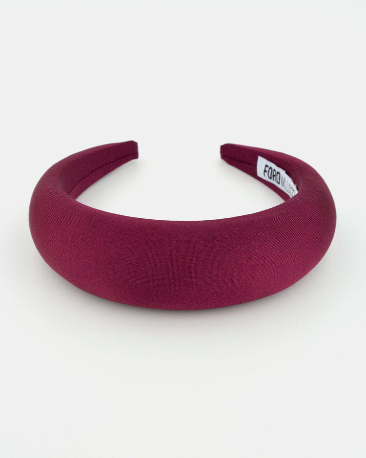 MONICA (maroon) - FORD MILLINERY