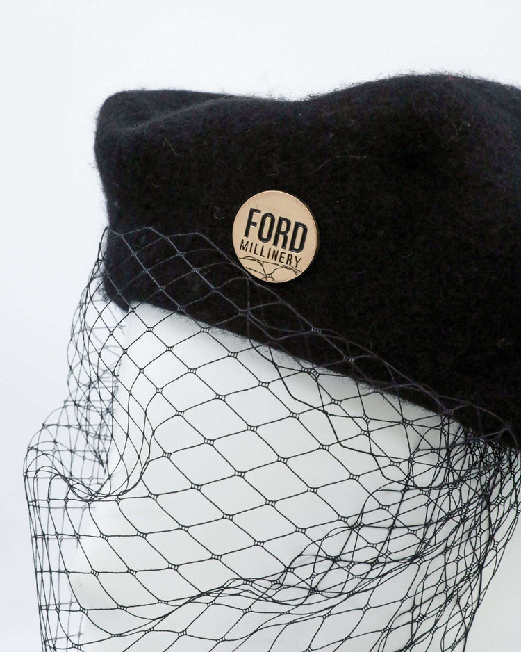 NIKKI (black) - FORD MILLINERY