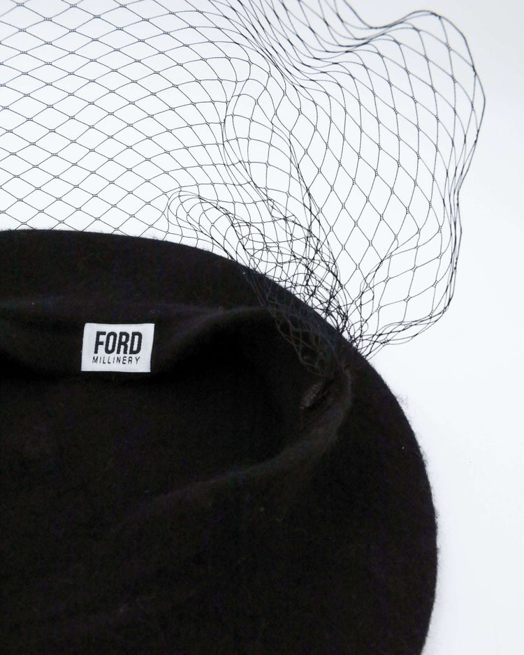 NIKKI (black) - FORD MILLINERY