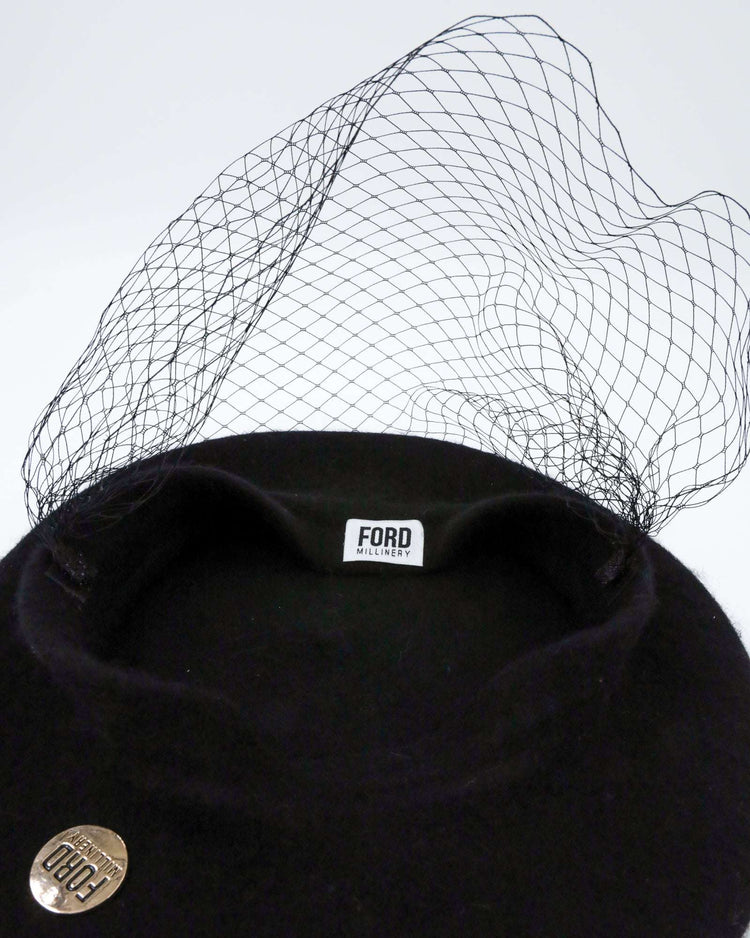 NIKKI (black) - FORD MILLINERY