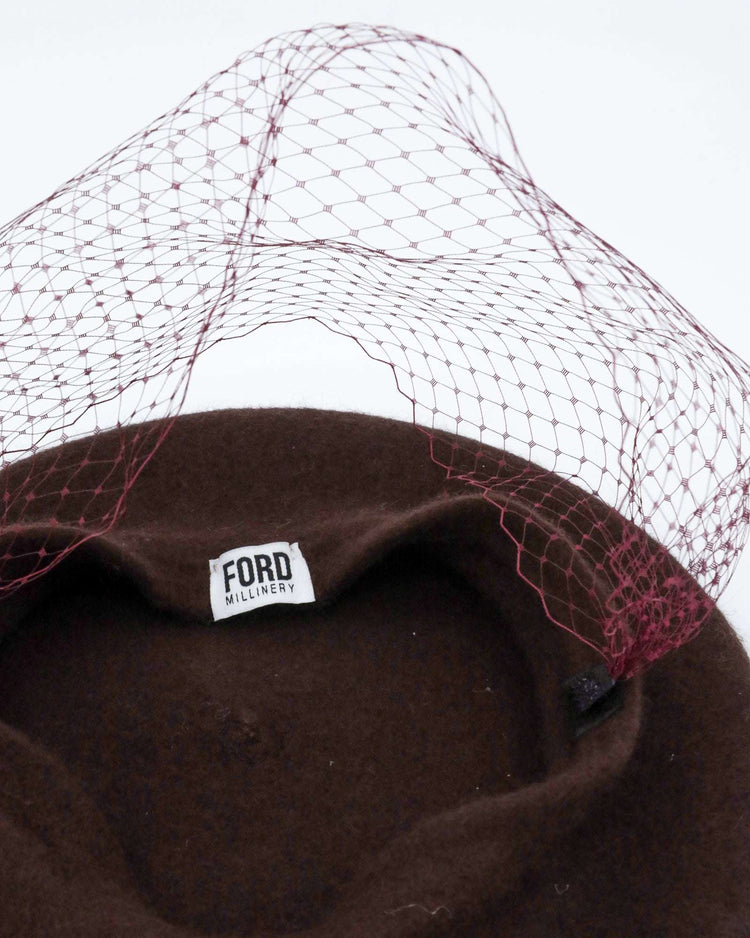 NIKKI (brown) - FORD MILLINERY