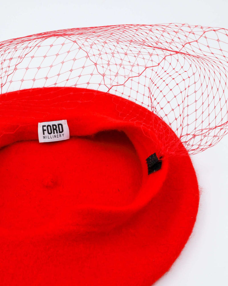 NIKKI (red) - FORD MILLINERY