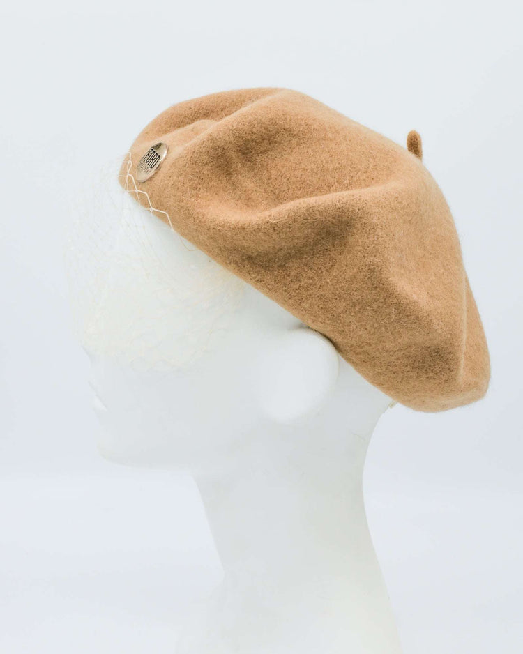 NIKKI (tan) - FORD MILLINERY
