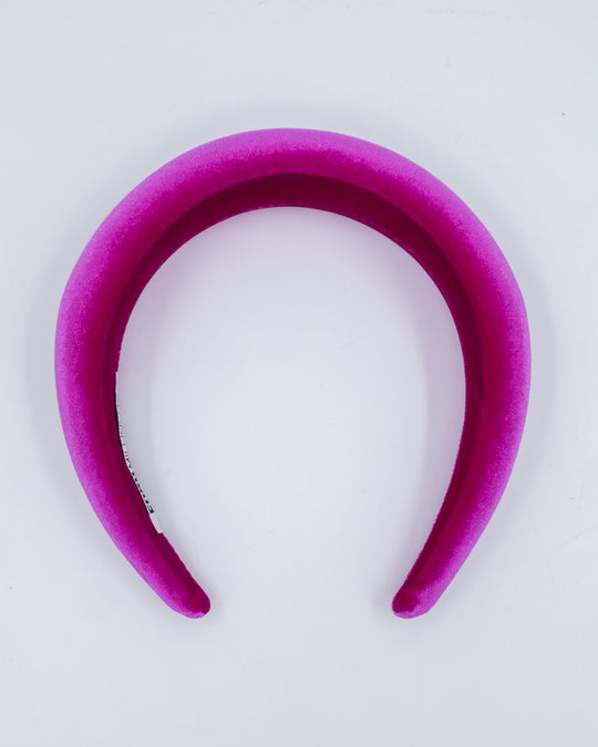 PHOEBE Velvet Headband (berry)