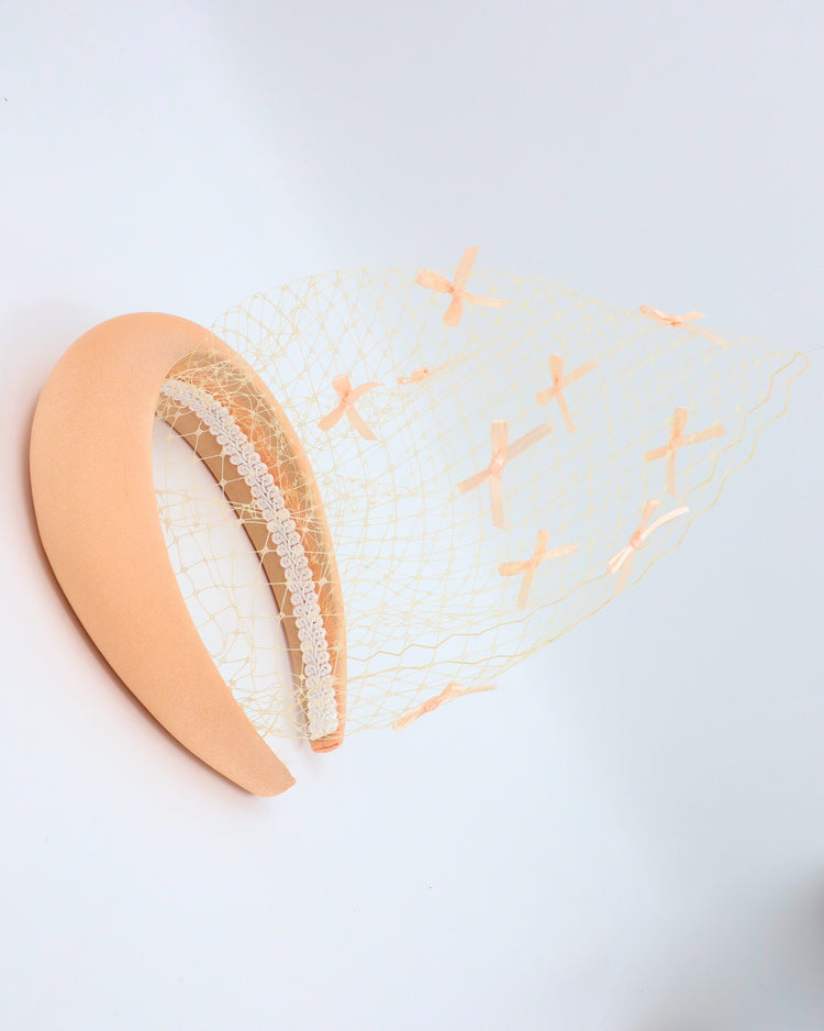 GISELLE (peach) Default Title - FORD MILLINERY