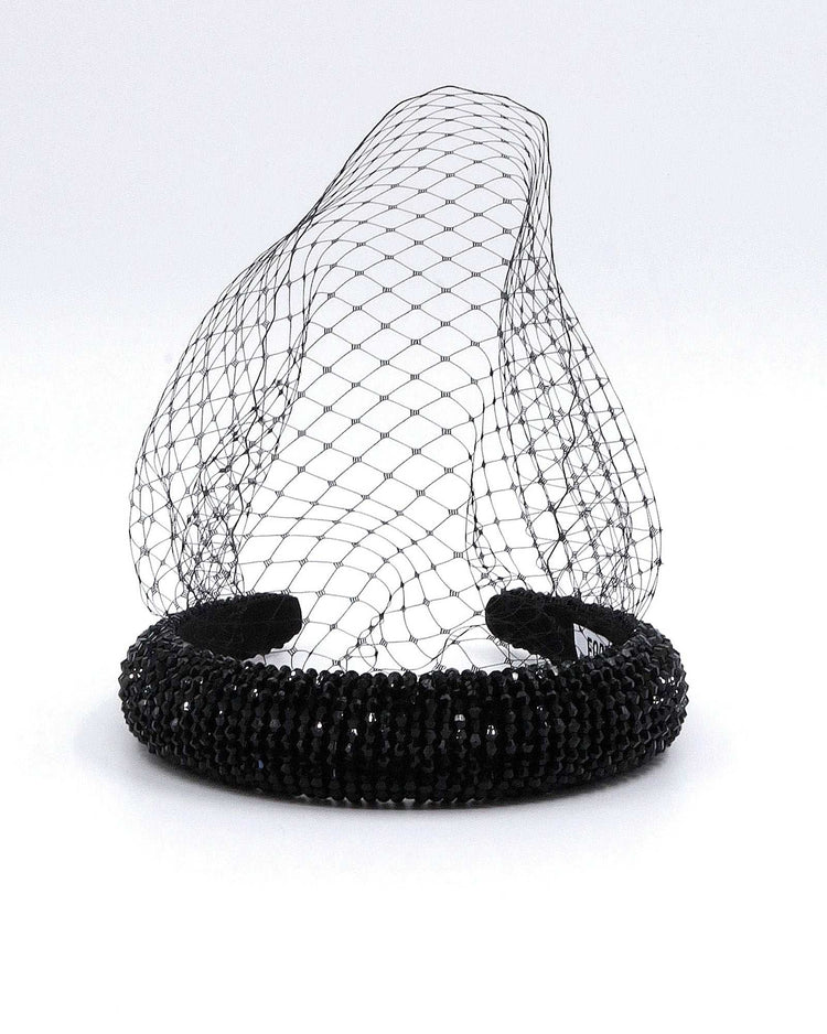 SPRITZ (black) - FORD MILLINERY