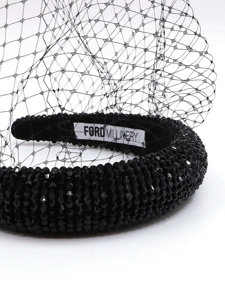 SPRITZ (black) - FORD MILLINERY
