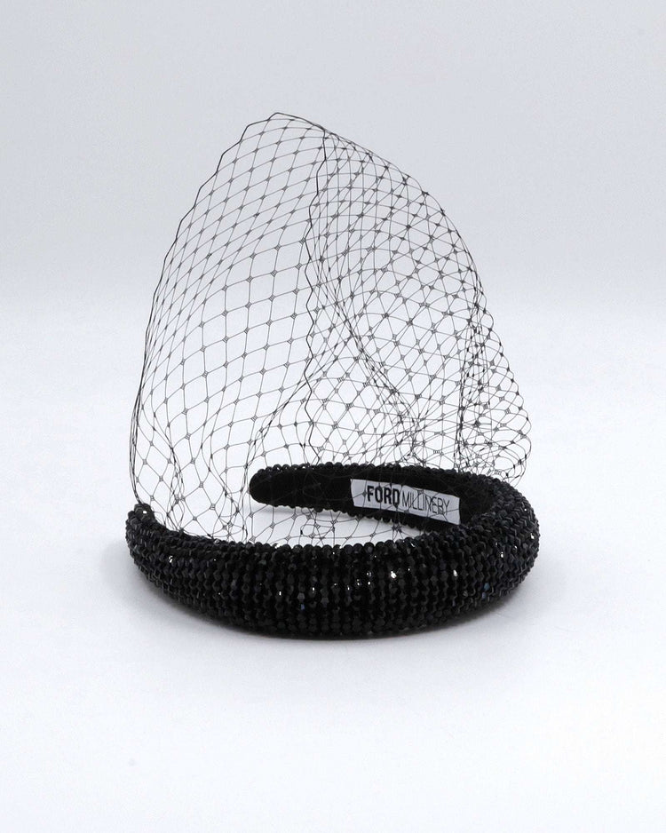 SPRITZ (black) - FORD MILLINERY