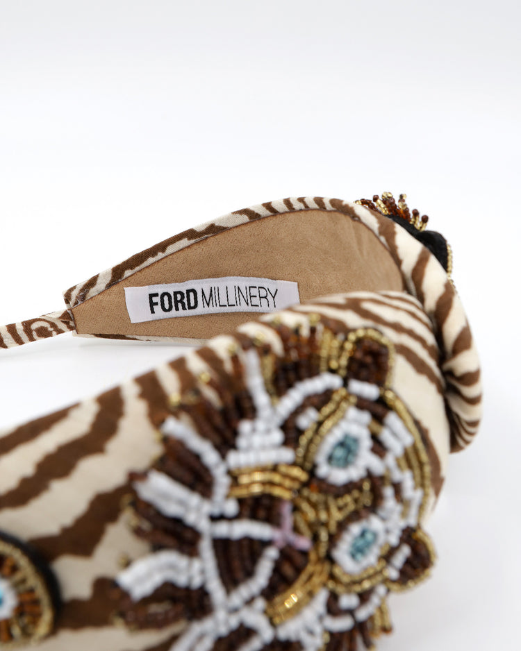 TIGGER Padded Headband Default Title - FORD MILLINERY