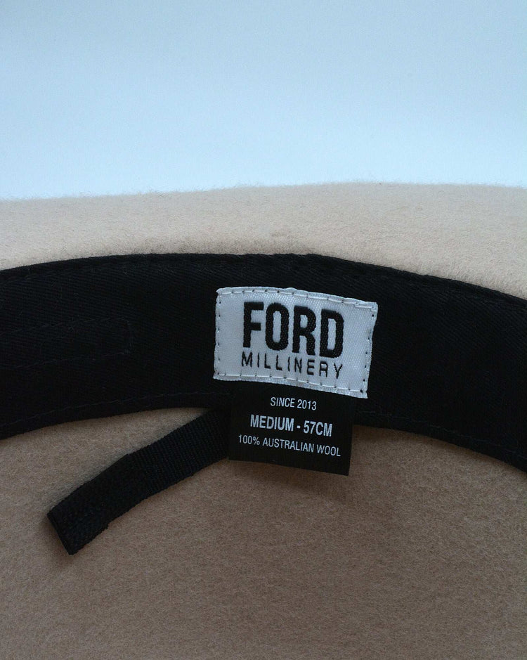 SANDERS (beige) - FORD MILLINERY