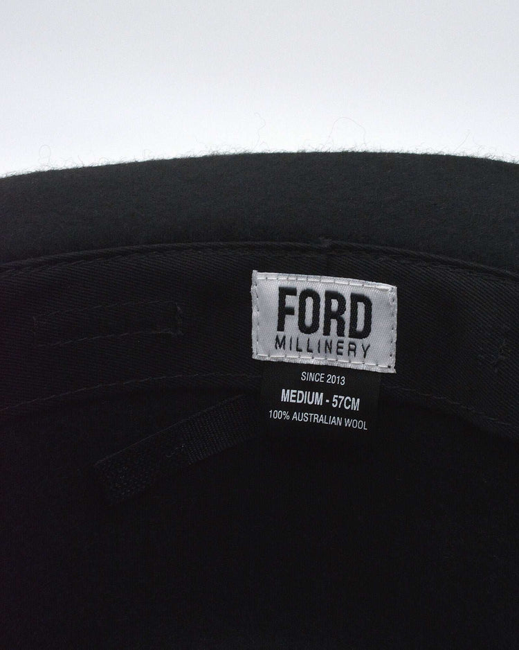 SANDERS (black) - FORD MILLINERY