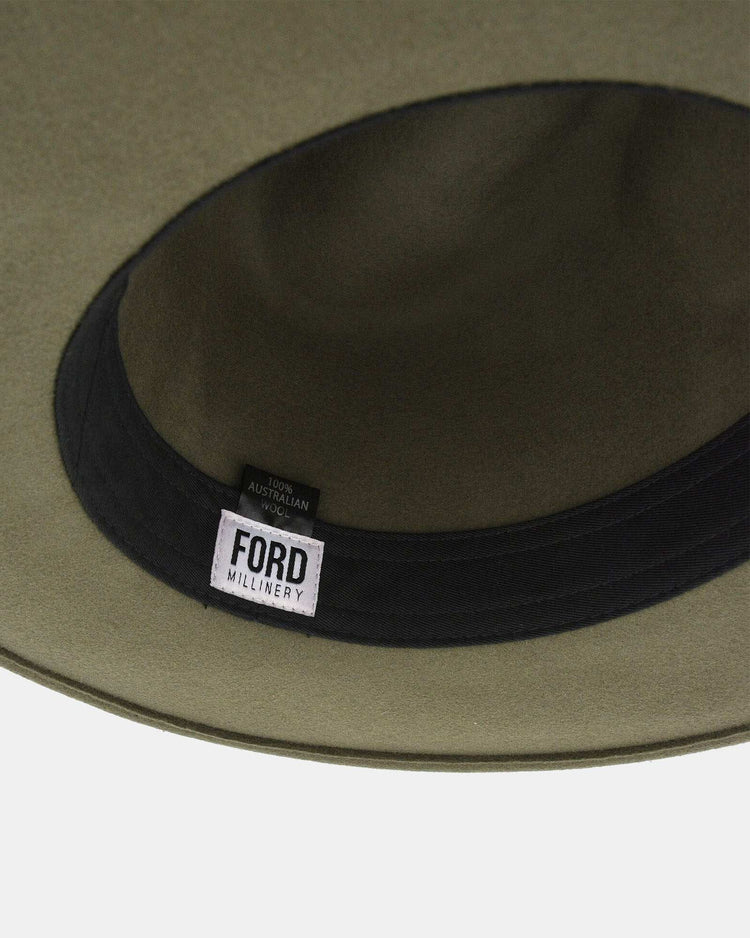 FRANKIE (khaki) - FORD MILLINERY