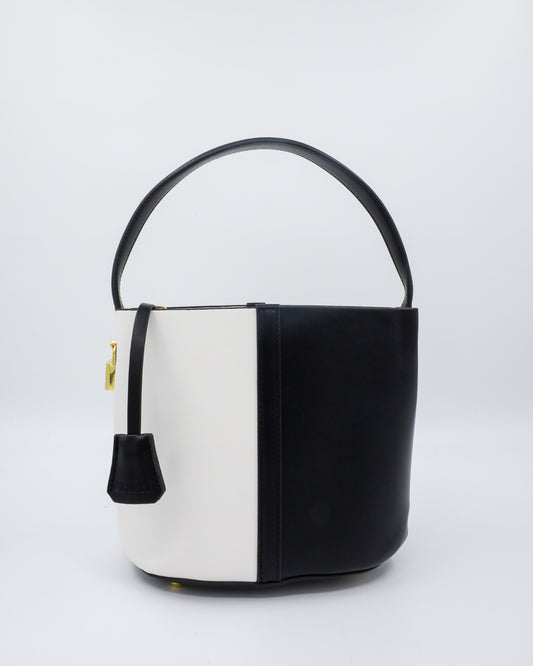 LANA bag (black and white) Default Title - FORD MILLINERY