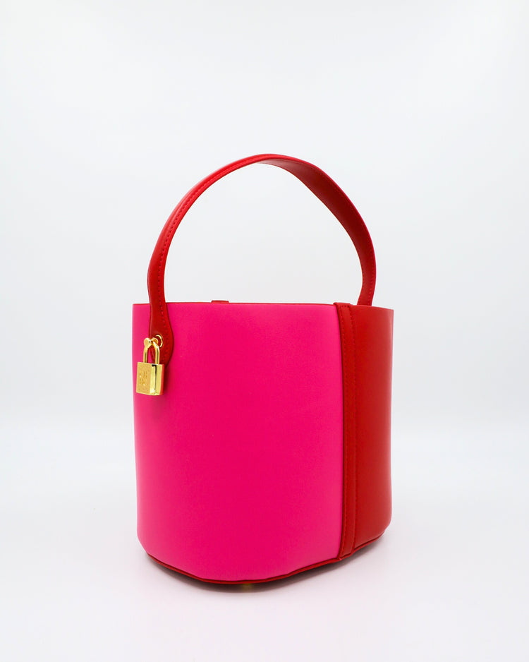 LANA bag (red and pink)