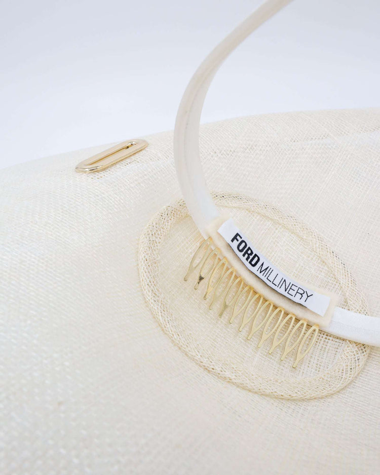 LOREN Hat (ivory) Default Title - FORD MILLINERY