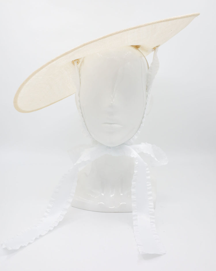 LOREN Hat (ivory) Default Title - FORD MILLINERY