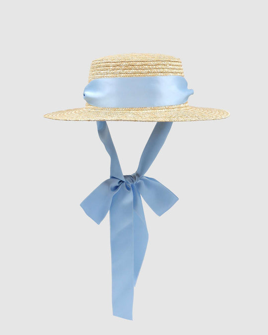 VENICE (straw/light blue) Default Title - FORD MILLINERY