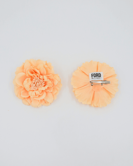 MARIA CLIPS (peach) - FORD MILLINERY