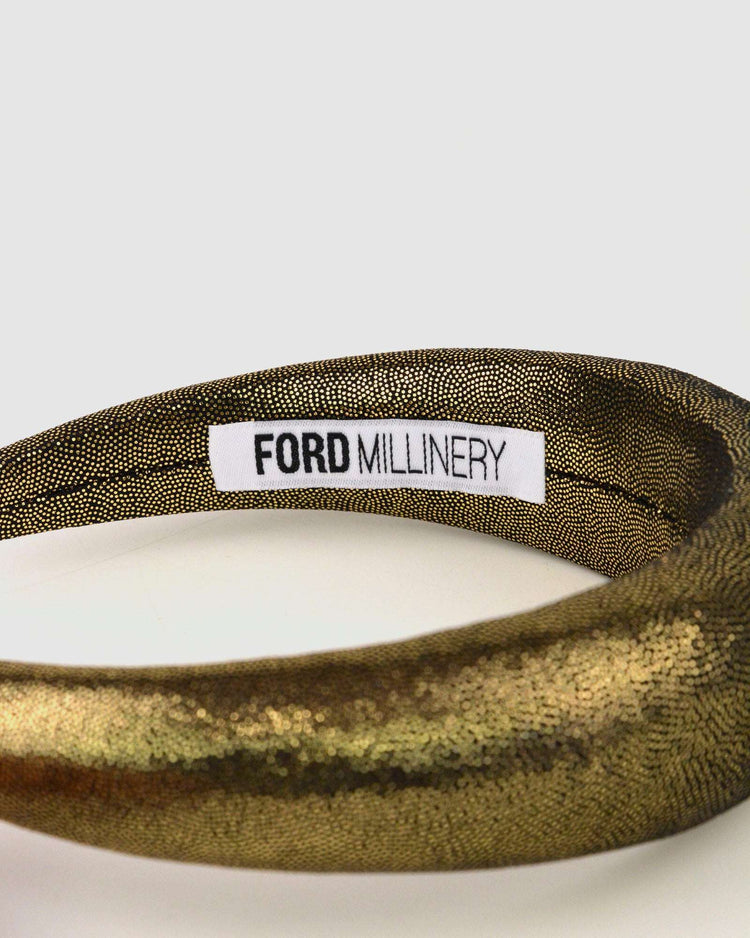 KYLIE (dark gold) - FORD MILLINERY
