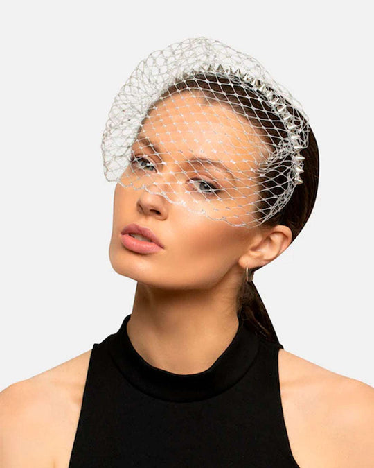 MIYAKI (silver) - FORD MILLINERY