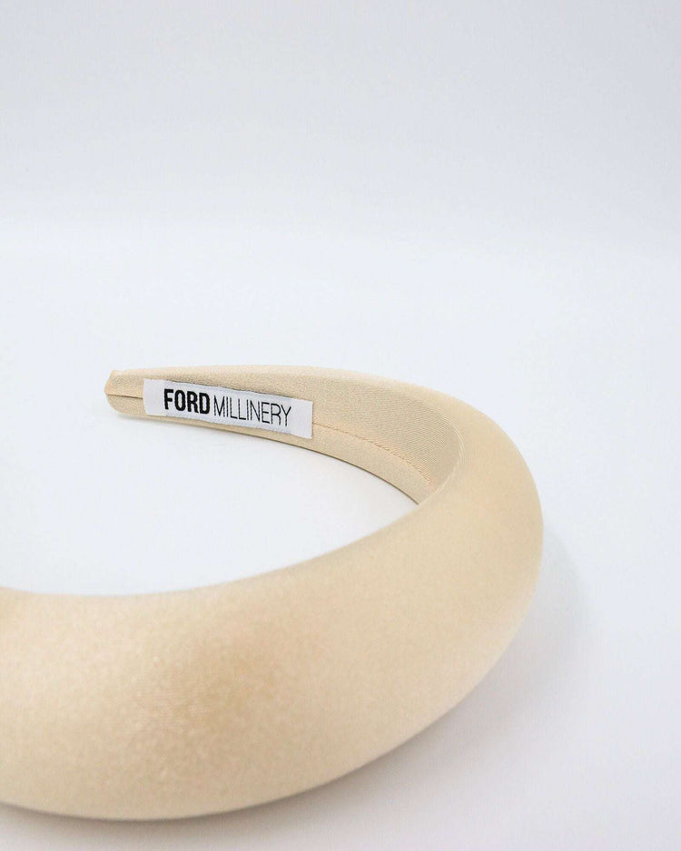 MONICA Headband (nude beige) Default Title - FORD MILLINERY