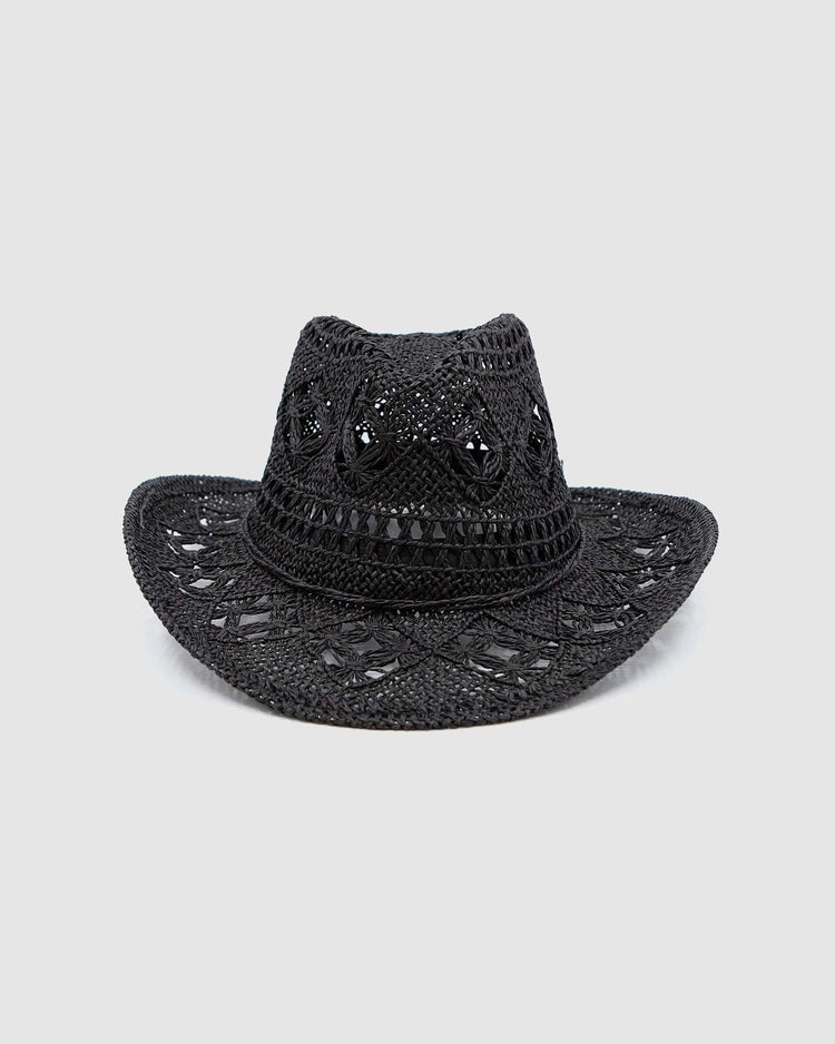 NEVADA COWBOY (black) Default Title - FORD MILLINERY